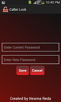Caller Lock ภาพหน้าจอ 1