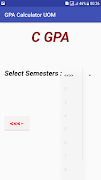 GPA Calculator, UOM capture d'écran 5