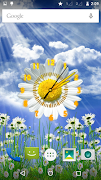 Daisy Flower Clock স্ক্রিনশট 2