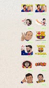 Barcelona WhatsApp Sticker Pack 海报