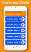 Learn Illustrator CC Tutorials imagem de tela 1