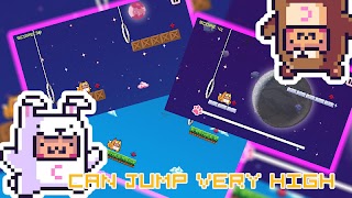 Flappy Jumping Game - Jim Cat Jump स्क्रीनशॉट 2