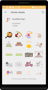 Good Morning Stickers- WAStickerApps 截图 4
