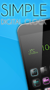 Best Digital Clock Widget penulis hantaran