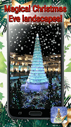 Christmas Tree Live Wallpaper with Snow Falling screenshot 1