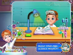 Leren wetenschappelijk Experiment: Kids School screenshot 6