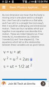 2 Schermata Basic Physics Application For Mastering Physics