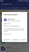 Notify plus-Past Notifications imagem de tela 2