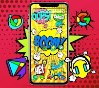 Tema teks obrolan boom screenshot 2