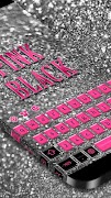 Pink Black Keyboard ảnh chụp màn hình 1