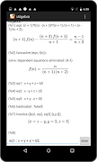 Mobile Algebra Solver System Ekran Görüntüsü 4