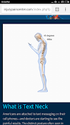 برنامه‌نما Text Neck عکس از صفحه
