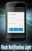 Flash Notification Light on Incoming Call & SMS اسکرین شاٹ 7