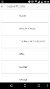 Logical Puzzles Questions скриншот 1