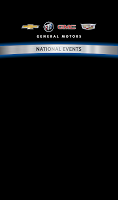 GM National Events Cartaz