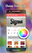 6 Schermata 3D Text Maker