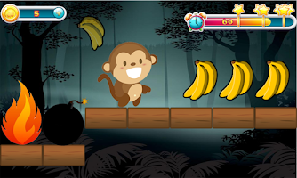 Monkey Adventures Jungle Run screenshot 4