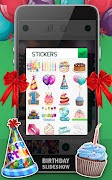 Happy Birthday Slideshow Maker syot layar 4