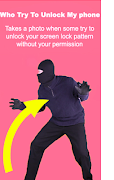 برنامهنما Who Tried To Unlock : Photo Taker On Wrong Pattern عکس از صفحه
