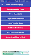 Basic Accounting App | Learn Debit Credit in Hindi โปสเตอร์
