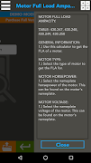2 Schermata Electrical Code Tables