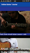 برنامه‌نما Online Guitar Tutorial عکس از صفحه