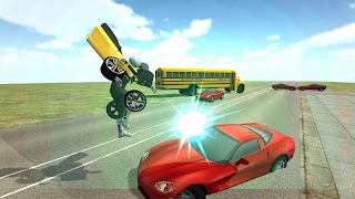 Advanced Muscle Robot Car Simulator 3D Free ảnh chụp màn hình 2