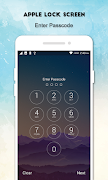 Apple Lockscreen اسکرین شاٹ 1