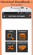 Electrical dictionary Screenshot 1