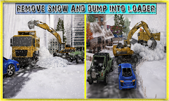 Snow Plow Excavator Rescue captura de pantalla 2