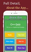 C++ programming quiz app with questions and answer Cartaz