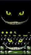 Tema de teclado do gato do diabo imagem de tela 3