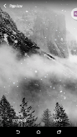 Snow Storm Live Wallpaper screenshot 2