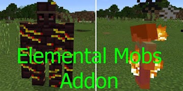 Elemental Mobs Addon for MCPE скриншот 1
