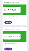 Alabama DMV Permit Test Practice पोस्टर