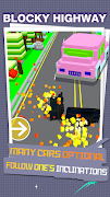 Blocky Highway screenshot 3
