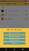 Codersnack تصوير الشاشة 5