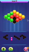 برنامه‌نما Hex Blast! Block Puzzle Game عکس از صفحه