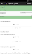 Equation System Solver Screenshot 2