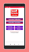 All Maths Formulas Collection постер