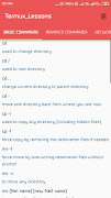 Termux_Lessons capture d'écran 1
