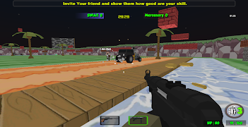 برنامه‌نما Combat Pixel Vehicle Zombies Multiplayer عکس از صفحه