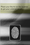 Criminal Record Prank(Scanner) capture d'écran 2