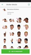 Barcelona WhatsApp Sticker Pack 截图 5