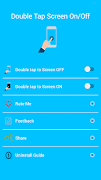 Double Tap Screen On and Off Pro Ekran Görüntüsü 1