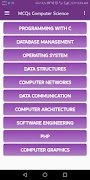 MCQs Computer Science скриншот 1