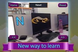 Alphabet Learning Game Augmented Reality screenshot 2