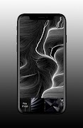 Black 3D Texture Patterns Lock Screen 截图 2
