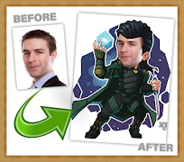 Superhero Chibi Avatar 스크린샷 3