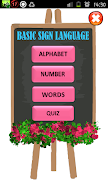 Basic Sign Language 截图 1